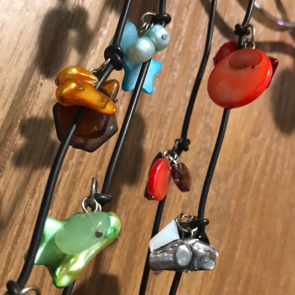 Super Long Necklace 58”! Colorful Fun Unique - Picture 16 of 16